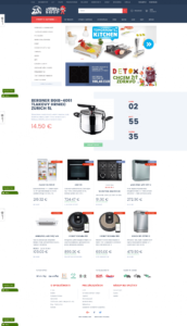 Andreashop e-commerce site with electronics, computers